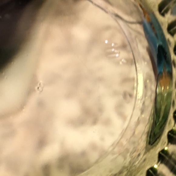 2 GREEN GLASS SMOOTH  SIDES W/RIBBED FOOT & 1 SMALL SUNBURST BOWL -SCALLOP TOP - Picture 7 of 12